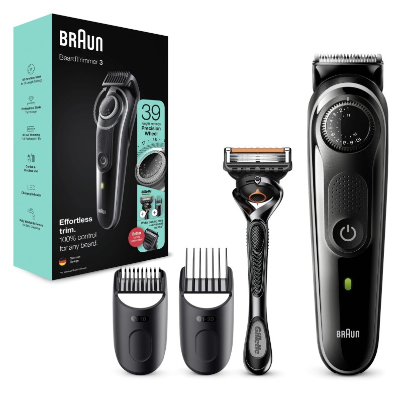 Braun BEARD BT3342 CEEMEA SCHWARZ/GRAU BOX