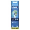 Braun Oral-B CrossAction EB20-4 Aufsteckb&uuml;rsten 4er Wei&szlig;