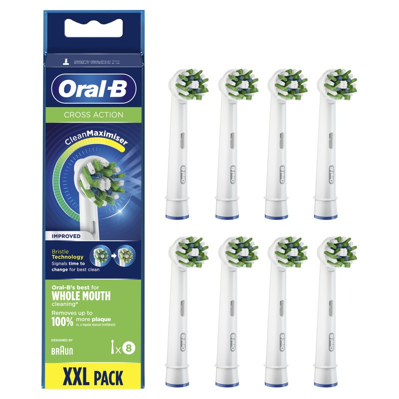 Testine Oral-B CrossAction 8 *bianco*