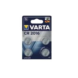 CR2016 Lithium Coin 4 Pack