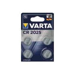 CR2025 Lithium Coin 4 Pack