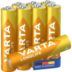 Varta Longlife AAA / LR03 Standardbatterier