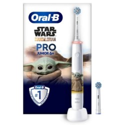 Braun Oral-B Junior Pro Grogu/Starwars Elektrische Kinderzahnb&uuml;rste