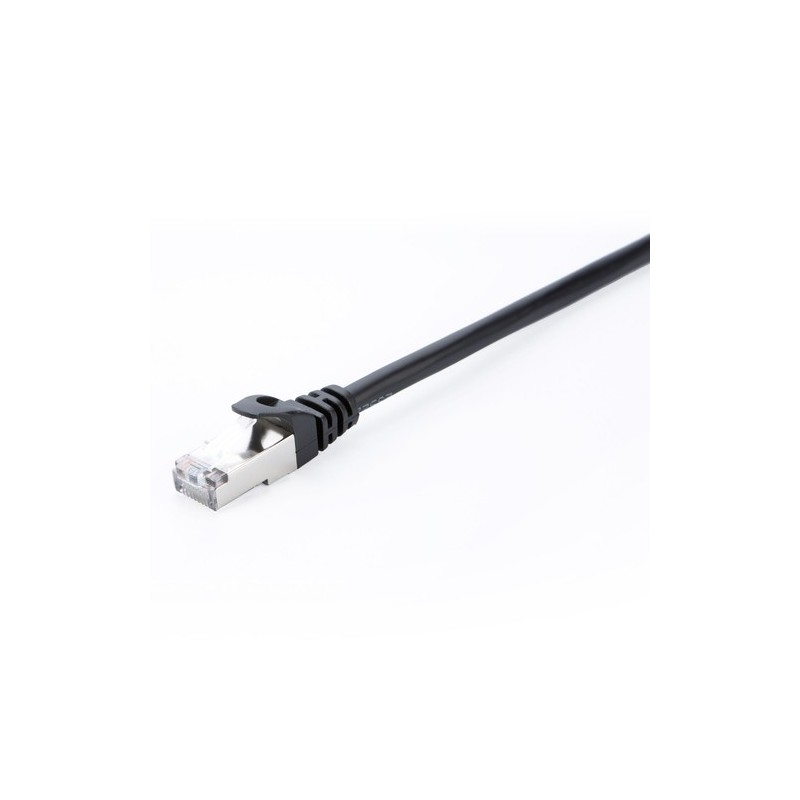 V7 Cavo di rete schermato CAT6 STP 10M Nero