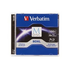 Verbatim M-DISC BD-R XL 100GB/1-4x Jewelcase (1 disco) - supporto di 