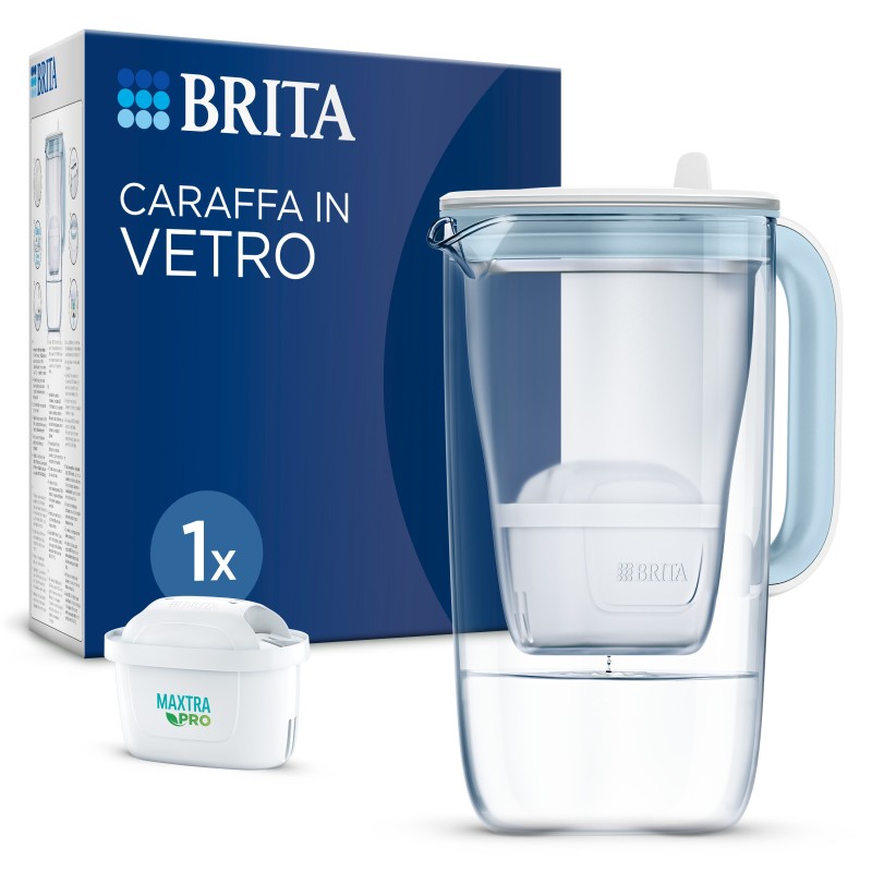 Filtro per l&#039;acqua da tavolo BRITA Modello Un bicchiere *bianco* incl