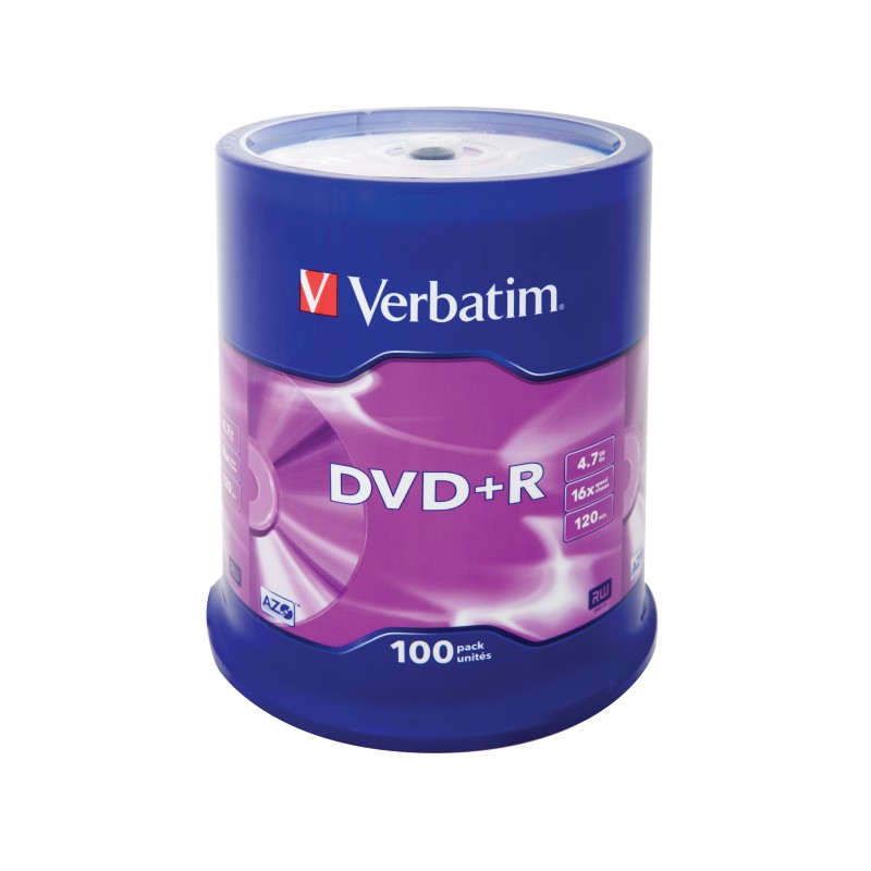 DVD+R 16X 4.7GB Branded