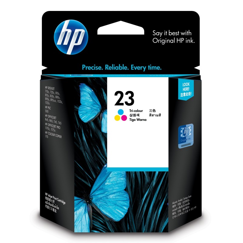 CARTUCCIA HP C1823D (23) COLORE