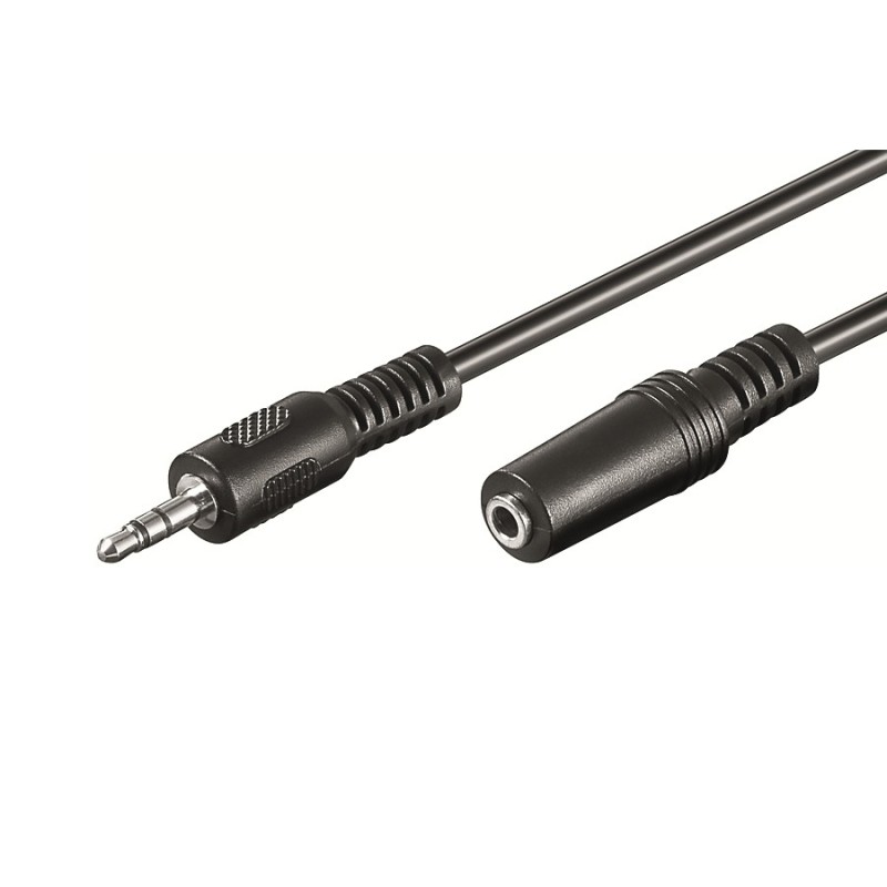 CAVO STEREO PROLUNGA JACK 3.5mm M/F 3Mt