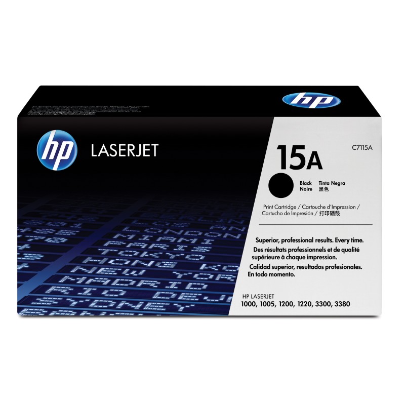 TONER HP C7115A NERO ORIGINALE