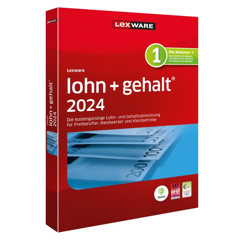 Lexware Lohn+Gehalt 2024 (BOX)