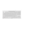 CHERRY STREAM KEYBOARD TKL tastiera USB QWERTY Inglese Bianco (CHERRY