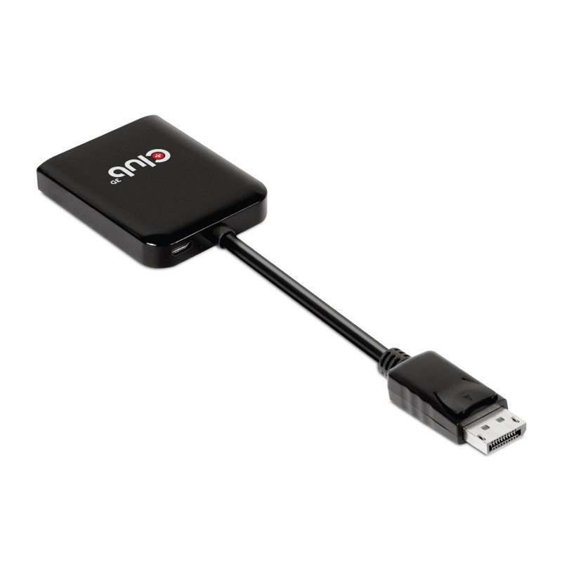 Club 3D Videoadapter DisplayPort / HDMI 20cm Sort