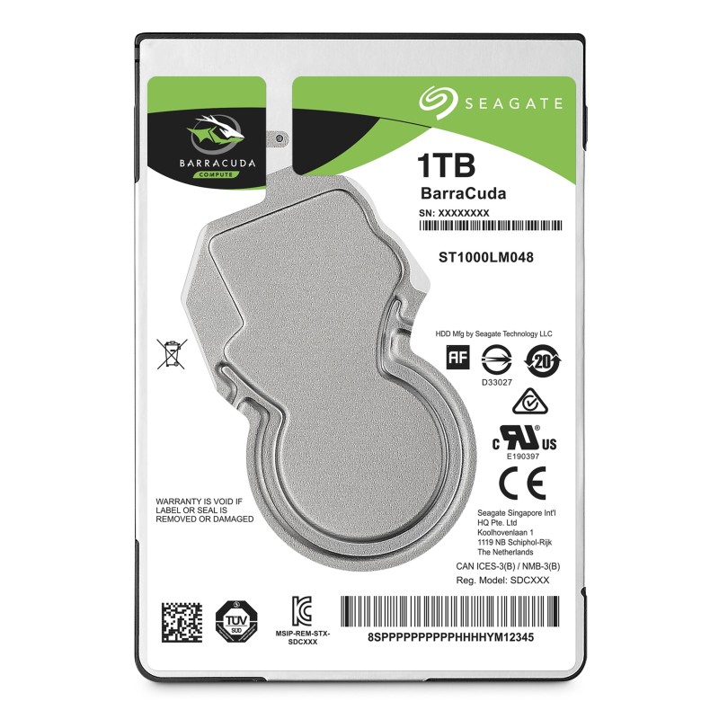 Seagate Barracuda 2.5&quot; 2.5&quot; 1000 GB Serial ATA III