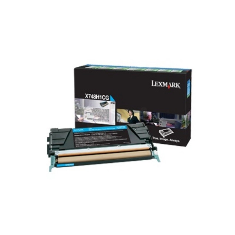 LEXMARK Toner cyan PROJEKT X748 ca. 10.000 S.