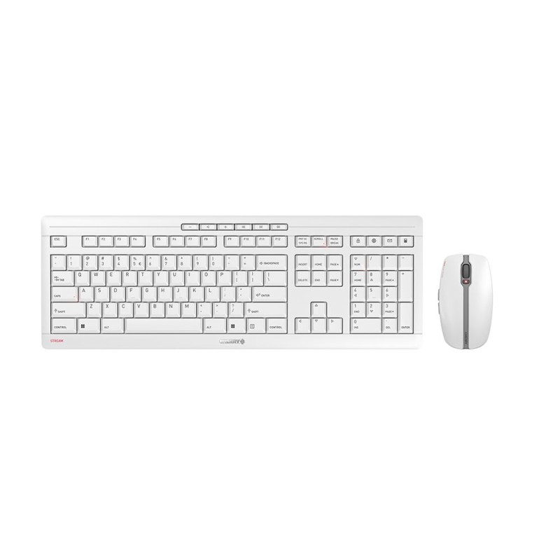 GENTIX - Desktop set - Wireless - QWERTY - Pale Gray