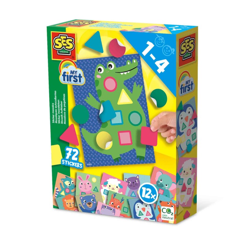 SES CREATIVE My First Sticker Mosaics, 1 to 4 Years [14484] - Version