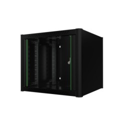 LOGON RWM09U56BL rack 9U Da parete Nero (19&#039;&#039; 9U Rack Wall Mount 600 