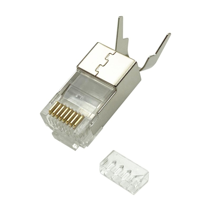 Lanview LVN125415 cavo di collegamento RJ45 Metallico RJ45 STP plug