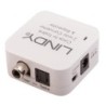 Lindy 70411 adattatore per inversione del genere dei cavi Toslink RCA