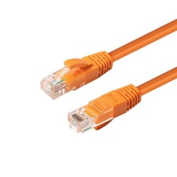 CAT6A UTP 1.5m Orange LSZH