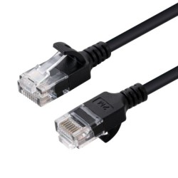 Microconnect V-UTP615S-SLIM cavo di rete Nero 15 m Cat6 U/UTP [UTP] (