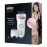 Braun Silk-&eacute;pil 9 720 40 pinzette Rosa, Bianco