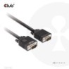 CLUB3D CAC-1710 cavo VGA 10 m VGA (D-Sub) Nero