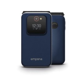 Emporia Joy V228 Flip 128MB Feature Phone Blueberry V228_001_BB