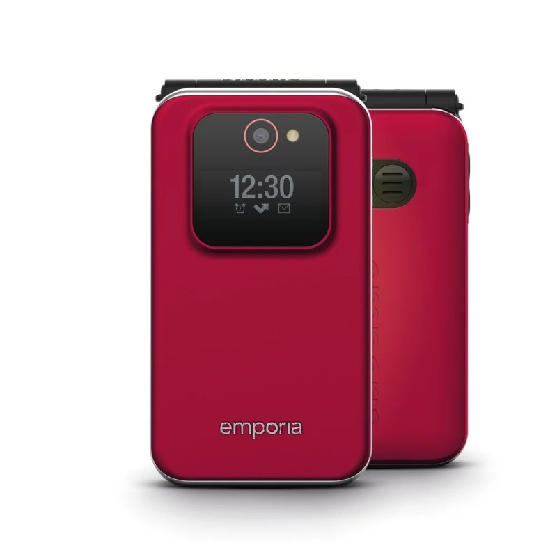 Emporia emporiaJOY 128MB Flip Feature Phone Red V228_001_R