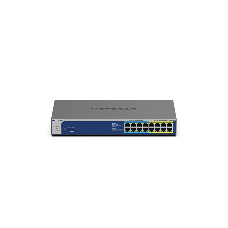 16-Port GE U60 PoE++ unmanaged switch