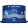 Verbatim BD-R Blu Ray Rohlinge Single Layer 25GB Datenspeicher (50er 