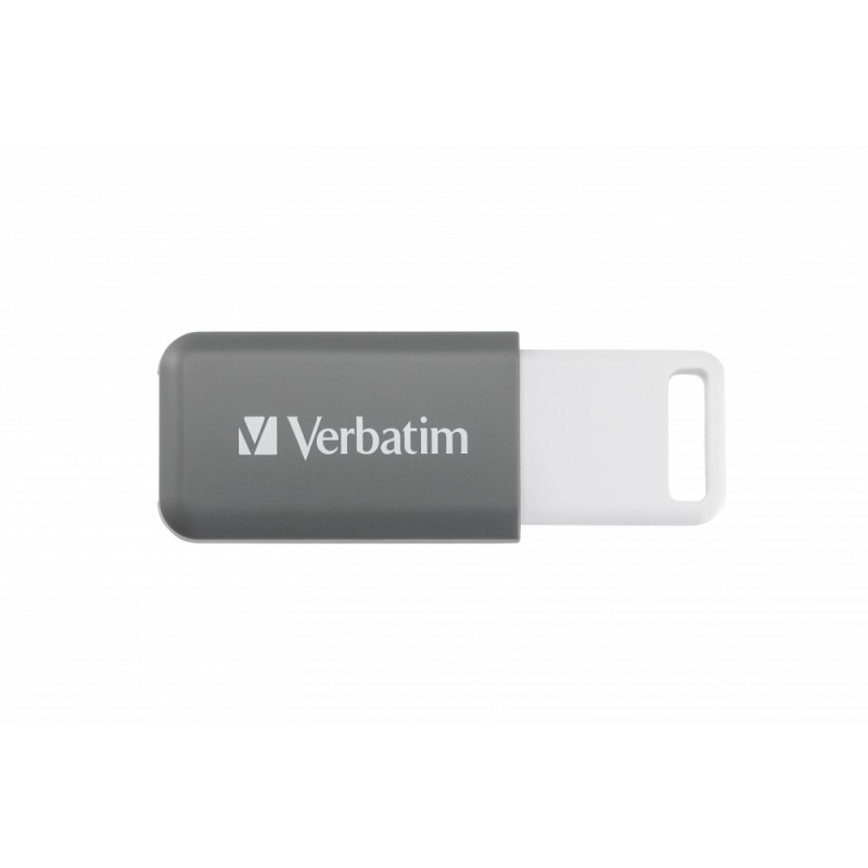 Verbatim USB-Stick 2.0 DataBar 128GB grau