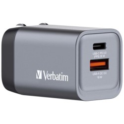 Verbatim USB-C Ladeger&auml;t 35W 2 Port USB-C/USB-A