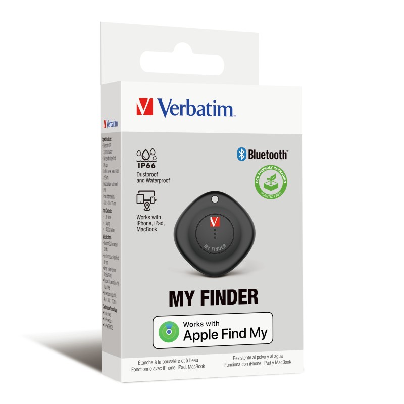 Verbatim My Finder Bluetooth-Tracker schwarz (1er pack)