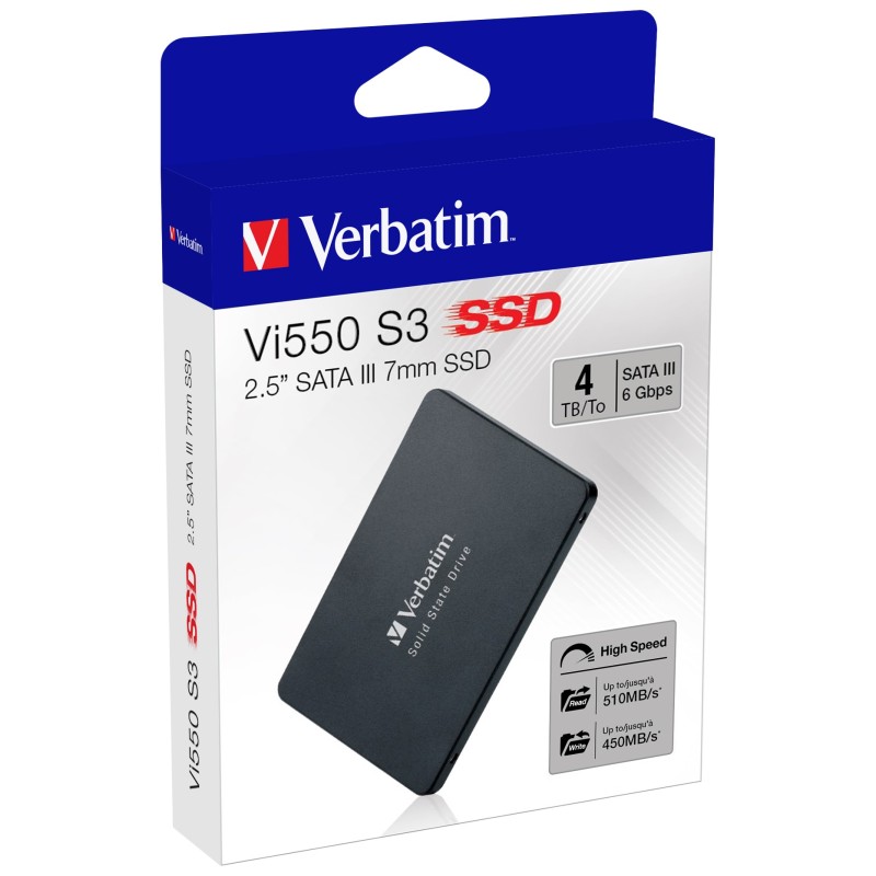 Verbatim 2,5&quot; SSD Vi550 Sata III 4TB