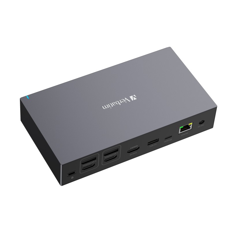 Verbatim USB-C Pro Dockingstation CDS-17 mit HDMI/4K/RJ45/USB-A/USB-C