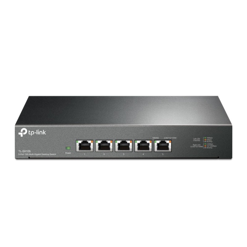 TP-LINK TL-SX105 V1 - SWITCH - 5 ANSCHL&Atilde;&frac14;SSE - AN RACK MONTIERBAR