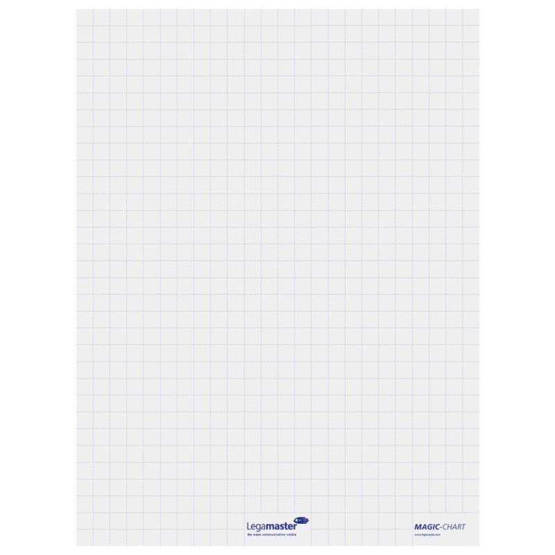 Legamaster Magic-Chart Gridded Flipchart Foil 60x80cm