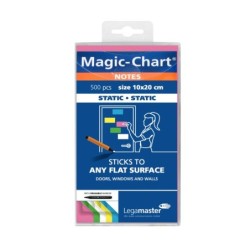 Legamaster Magic-Chart notes 10x20cm assorted Pack of 500 sheets