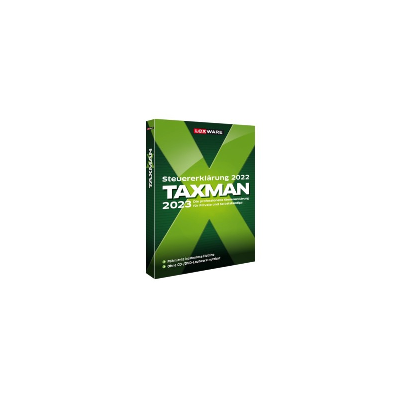 Lexware TAXMAN 2023 Accounting 1 licenza/e (TAXMAN 2023 - BOX HANDELS