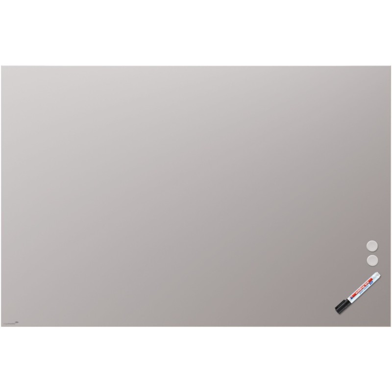 Legamaster Matte Glassboard 100x150 Warm Grey