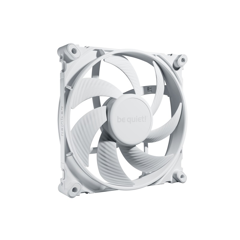 Be Quiet! [BL117] Silent Wings 4 14cm PWM High Speed Case Fan, White,