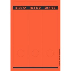 LEITZ R&Atilde;&frac14;ckenschilder PC-R.Schld 80mm Lang rot 75 St 8 cm Rot