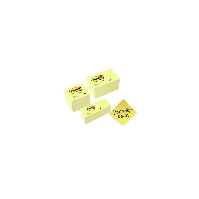 Post-it&Acirc;&reg; Haftnotizen-Set Notes Gelb