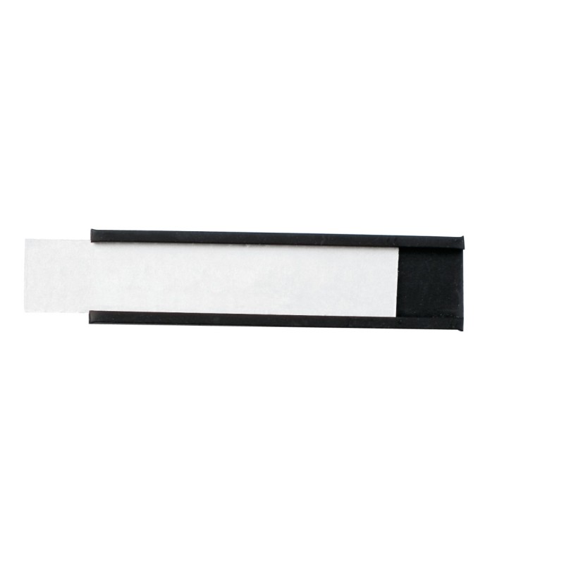 Legamaster Etikettenhalter Magnet-Etikettentr.15x60mm 63s schwarz