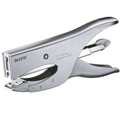 Cucitrice a pinza max 40 fogli Leitz 5549 grigio metallizzato satinat