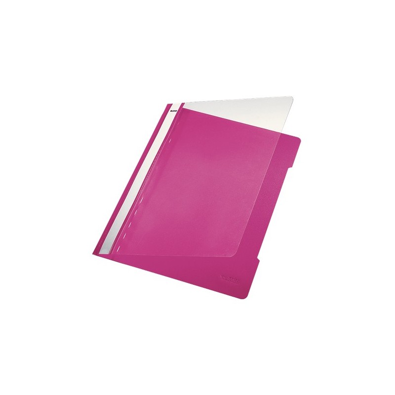 LEITZ Schnellhefter Leitz Schnellhefter PVC A4, pk DIN A4 PVC pink