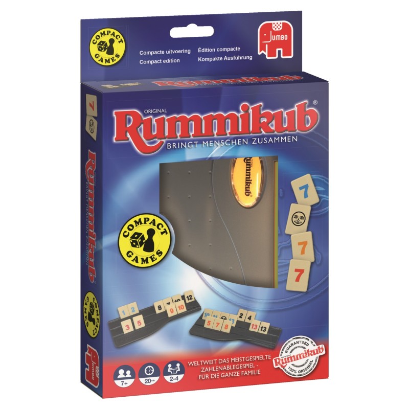 Jumbo Geschicklichkeitsspiel Jumbo Rummikub Kompaktspiel