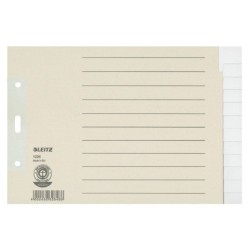 LEITZ Register LEITZ blanko-Register A5 Quer Grau